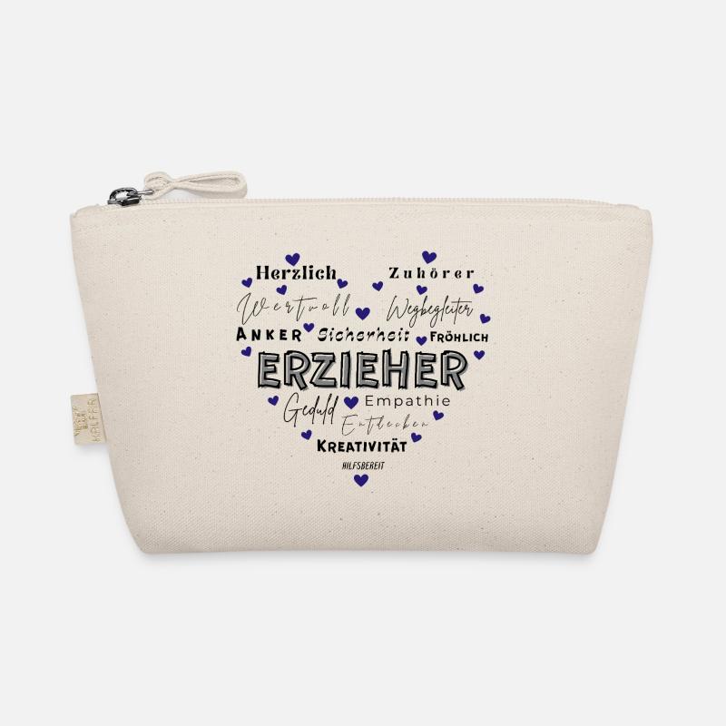 Geschenk Erzieher - Bio-Täschchen - Natur