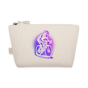 Fresh road bike motif for road bike - Organic Pouch - nature - Front