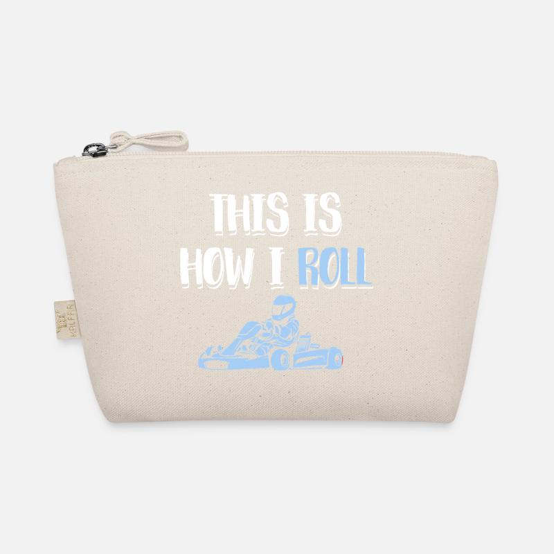 This Is How I Roll Go Kart Racing Art Bio-Täschchen
