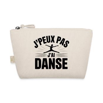 I Can't, I Have Dance - Organic Pouch - nature - Front