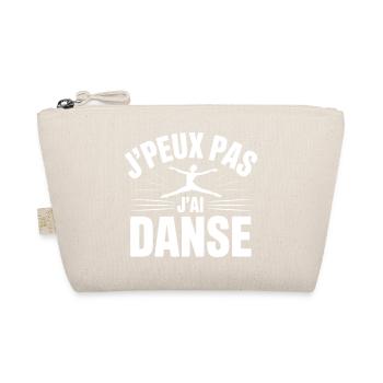 I Can't, I Have Dance - Organic Pouch - nature - Front