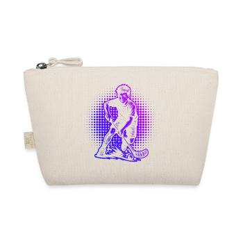 J’adore le motif cool floorball pour floorball - Trousse biologique - nature - Devant