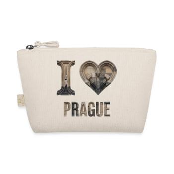 Prag – Stein & Gotische Bögen - Bio-Täschchen - Natur - Vorne