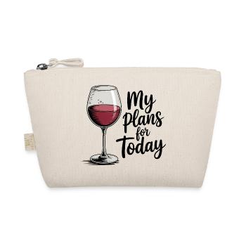 My Plans for Today - Cool Beer Logo - Organic Pouch - nature - Front