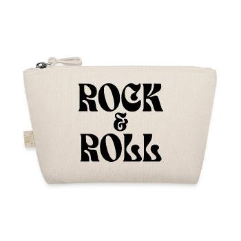 Rock and Roll music logo design  - Organic Pouch - nature - Front