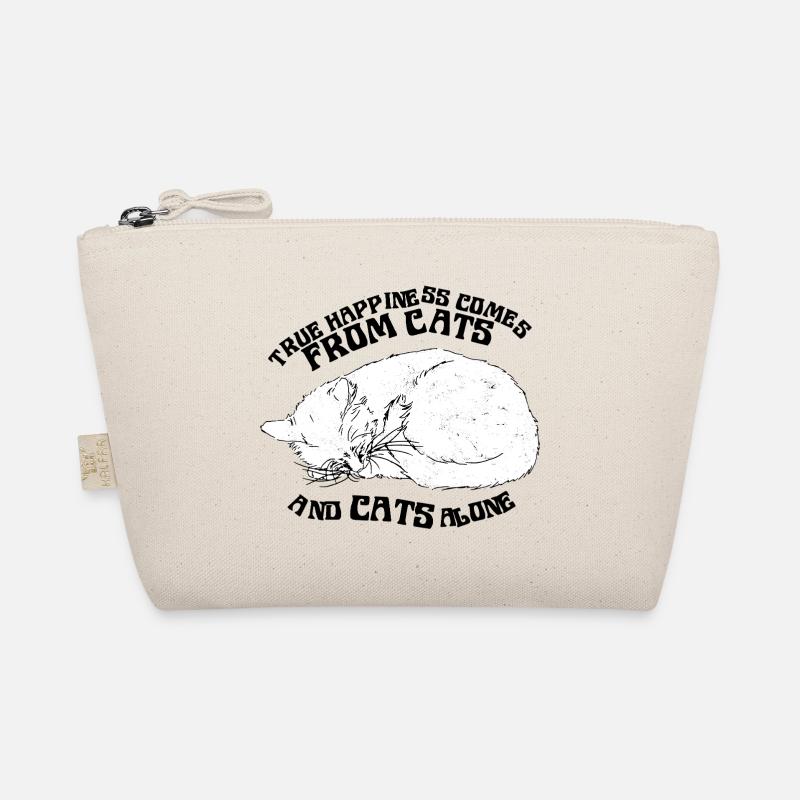 TRUE HAPPINESS COMES FROM CATS Organic Pouch