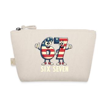 US Flag 67 Memes Six Seven - Organic Pouch - nature - Front