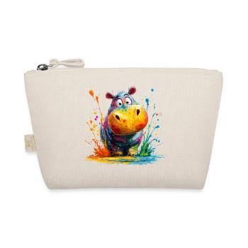 Éclaboussure d’hippopotame colorée - Trousse biologique - nature - Devant