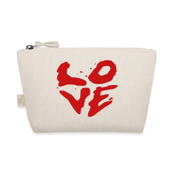 Love Brush Style - Street Art - Organic Pouch - nature - Front