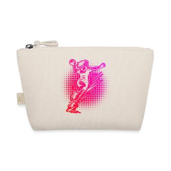 Ein Motiv nur für Handball fuer Frauen - Bio-Täschchen - Natur - Vorne