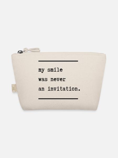 Mon sourire n’a jamais été une invitation - Trousse biologique - nature