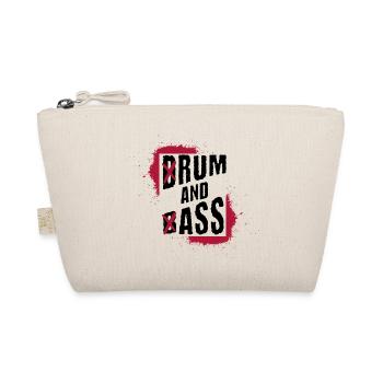 Drum and Bass | Rum and Ass - Bio-Täschchen - Natur - Vorne