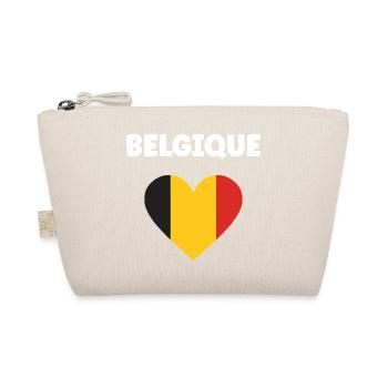 Belgique Coeur Tricolore - Trousse biologique - nature - Devant