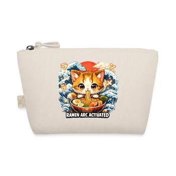 Kawaii Katze Ramen Nudeln Anime Katze - Bio-Täschchen - Natur - Vorne