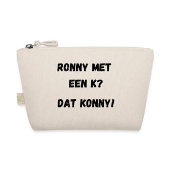Ronny avec un K - Trousse biologique - nature - Devant