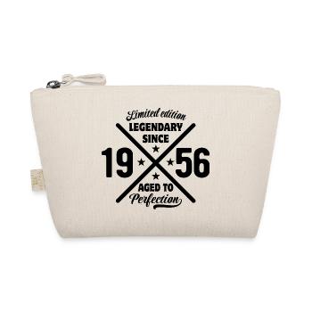 Limited Edition 1956 | Geburtstag Geschenk - Bio-Täschchen - Natur - Vorne