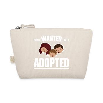 Wanted Chosen Loved Adopted Family - Bio-Täschchen - Natur - Vorne