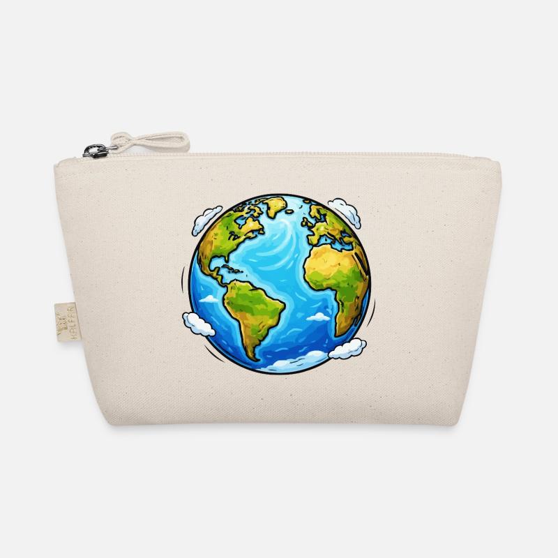 Erde Planet  Bio-Täschchen