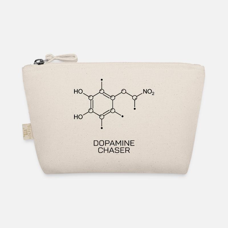 Dopamine Chaser Molekül - Bio-Täschchen - Natur