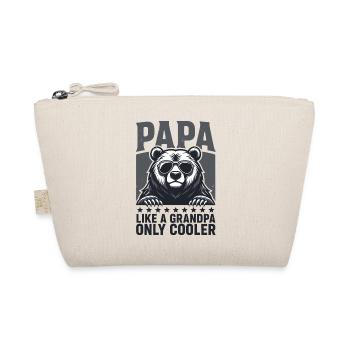 Papa Ours Cool avec des lunettes de soleil - Cadeau grand-père - Trousse biologique - nature - Devant