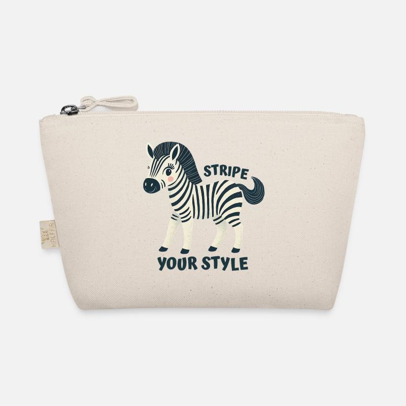 Stylish Zebra Organic Pouch
