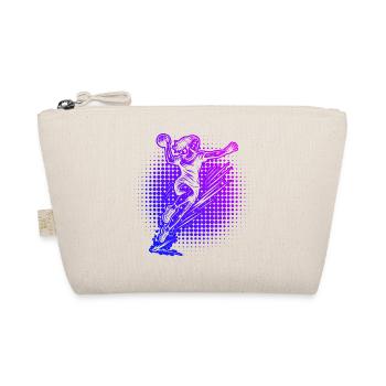 Ein Motiv nur für Handball fuer Frauen - Bio-Täschchen - Natur - Vorne