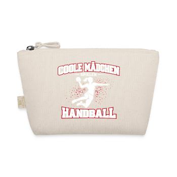 La fille de handball dit cadeau - Trousse biologique - nature - Devant