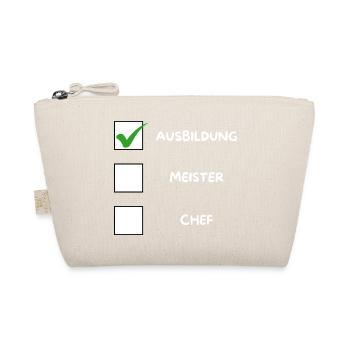 AZUBI (Meister) Checkliste - Bio-Täschchen - Natur - Vorne