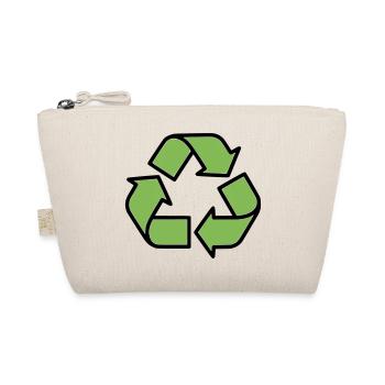 Recycling Sign Outline - Organic Pouch - nature - Front