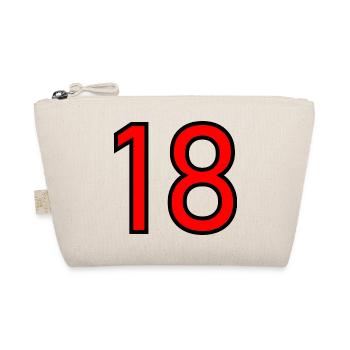 18. 18 ANS. 18e ANNIVERSAIRE. ANNIVERSAIRE 18 ANS. - Trousse biologique - nature - Devant