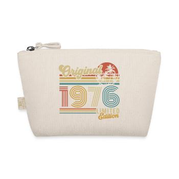 1976 Jahrgang Vintage Geburtstag Geschenk Retro - Bio-Täschchen - Natur - Vorne