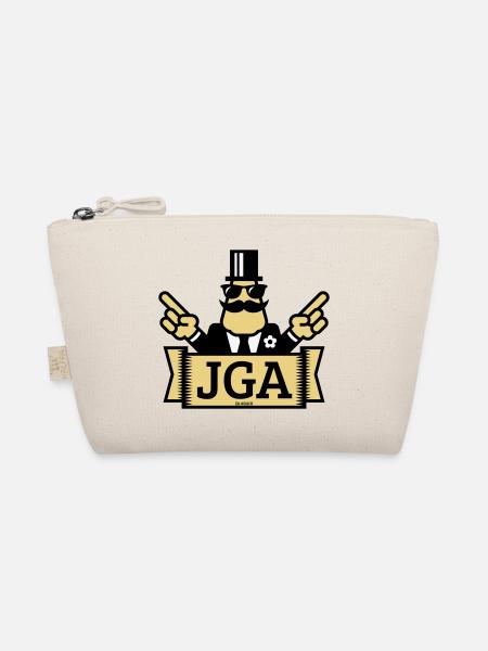 Bachelor Party Hand Show (Bachelor Party / 3C) - Organic Pouch - nature - Front
