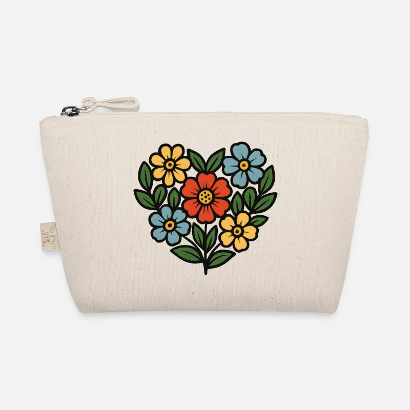 Bouquet Folk Style Organic Pouch