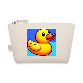 Ente Ente Ente Ente Ente - Bio-Täschchen - Natur - Vorne