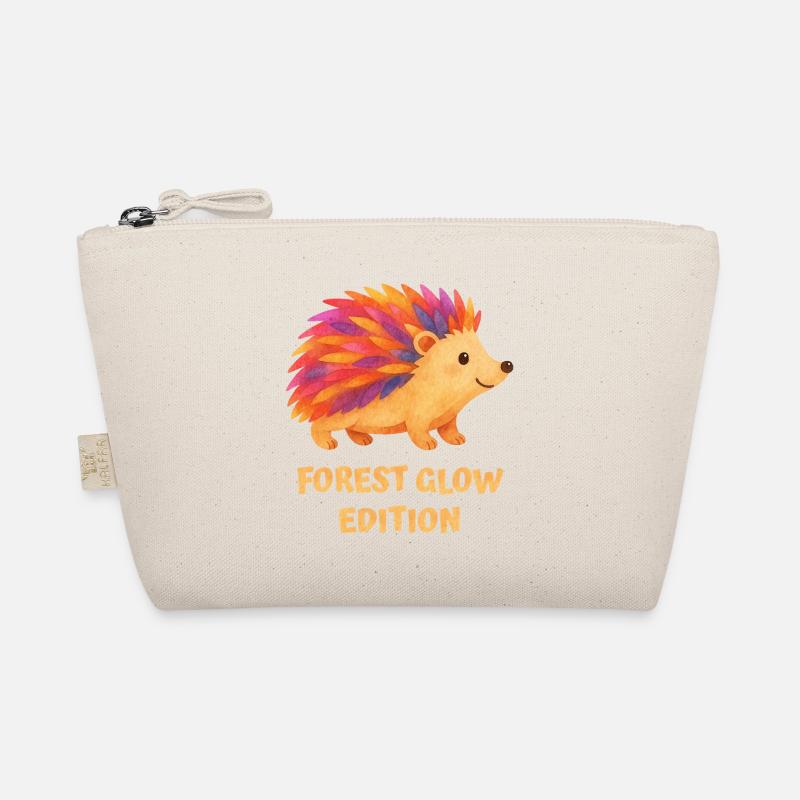 Colorful Hedgehog Organic Pouch