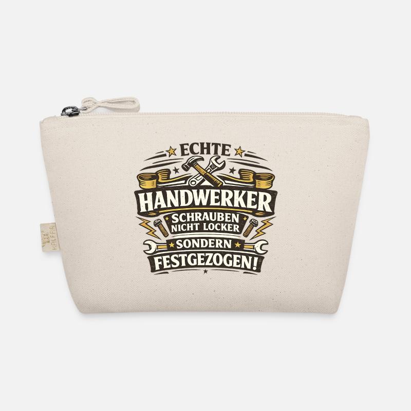 Echte Handwerker Festgezogen! Bio-Täschchen