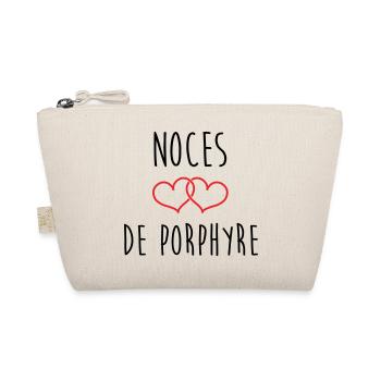 Porphyry Wedding 33 Years of Marriage - Organic Pouch - nature - Front