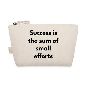 Success is the sum of small effort - Trousse biologique - nature - Devant