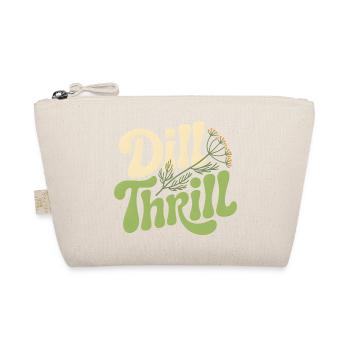 Dill-Kick | Herbs Kitchen Garden Pun - Organic Pouch - nature - Front