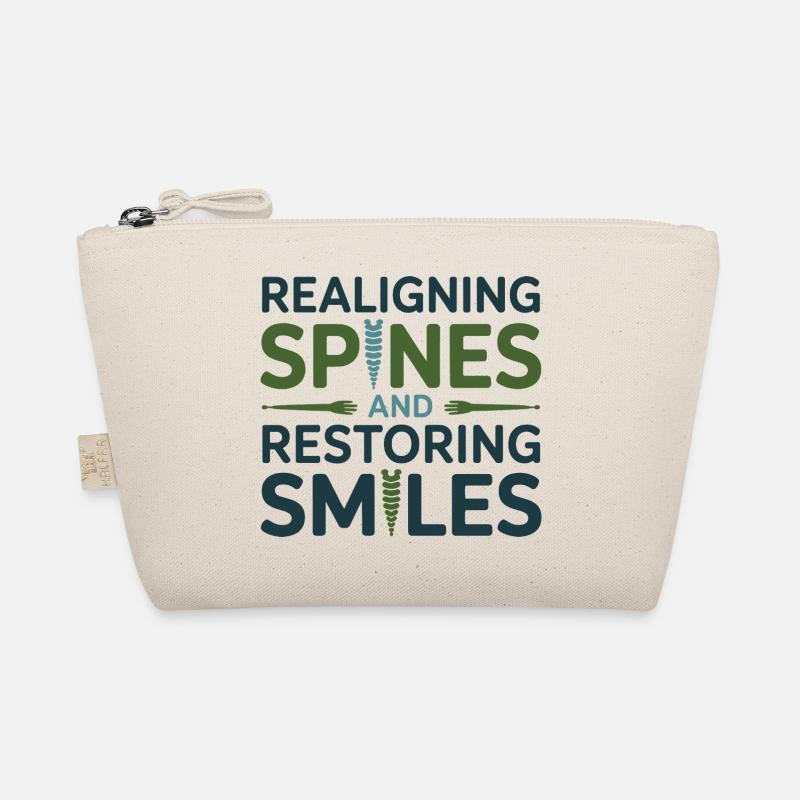 Osteopath Realigning Spines Restoring Smiles  Organic Pouch