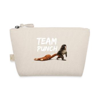 Team Punch Viral Monkey Shirt - Bio-Täschchen - Natur - Vorne