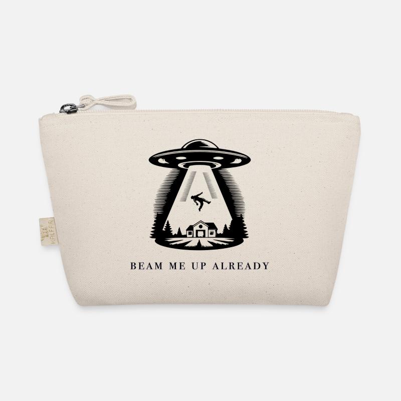 Beam Me Up Already Bio-Täschchen