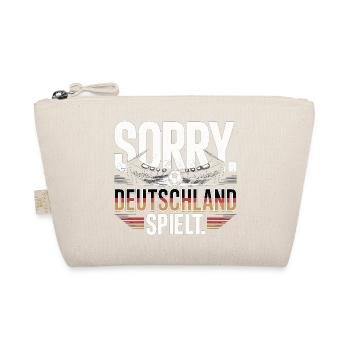 Sorry Germany plays football fan - Organic Pouch - nature - Front