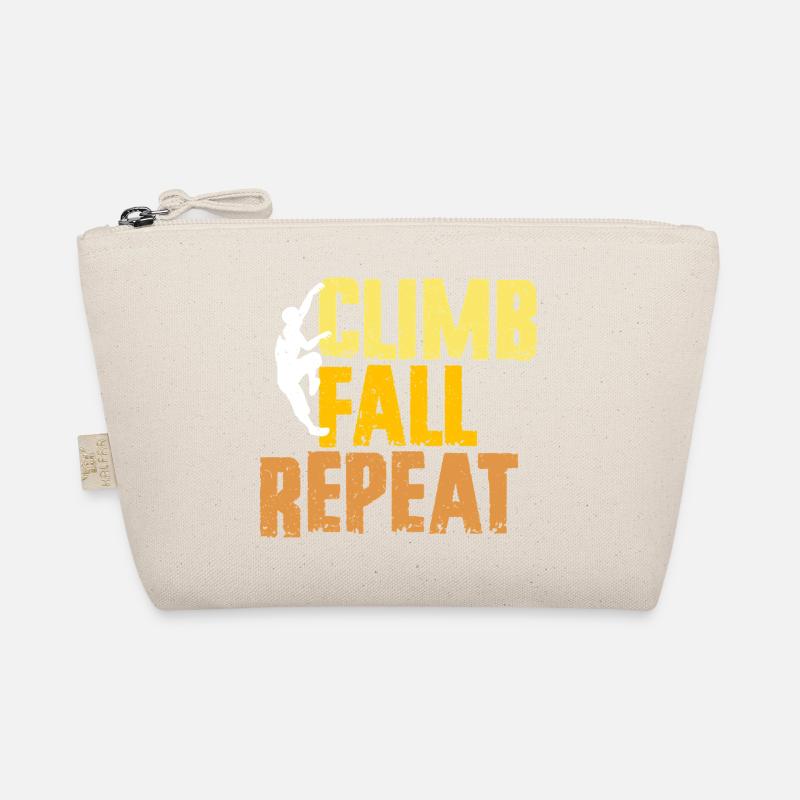 Indoor Klettern Indoorklettern Climb Fall Repeat Bio-Täschchen