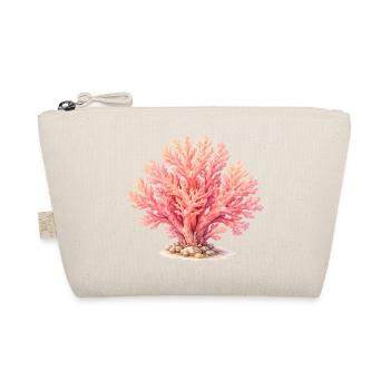Illustration de corail rose - Trousse biologique - nature - Devant