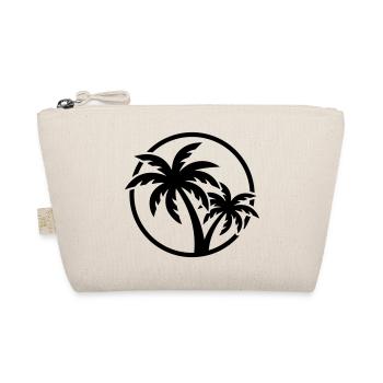 Palm Tree Symbol Beach - Organic Pouch - nature - Front