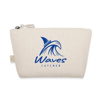 Waves Catcher Surf Grafik - Bio-Täschchen - Natur - Vorne