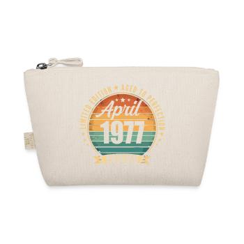 Cadeau d’anniversaire rétro vintage de Avril 1977 - Trousse biologique - nature - Devant