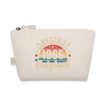 April 1965 Vintage Retro April Birthday Gift - Organic Pouch - nature - Front