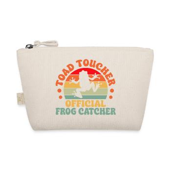 Frog Catcher Toad Toucher Official Catcher Frog - Bio-Täschchen - Natur - Vorne
